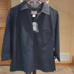 Women's denim blouse